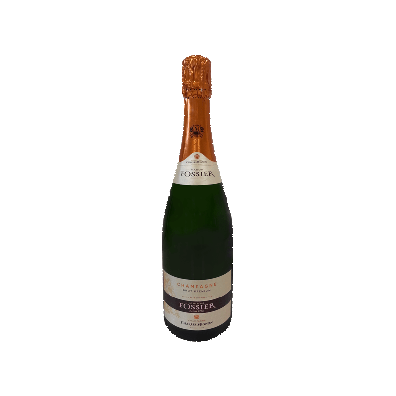 Champagne Charles Mignon Brut - Maison Fossier, Biscuiterie à Reims