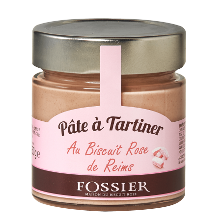 Pâte à tartiner au Biscuit Rose Fossier