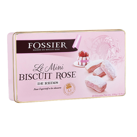 Boite Mini Biscuit Rose 110g