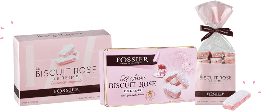 Biscuits Roses de Reims