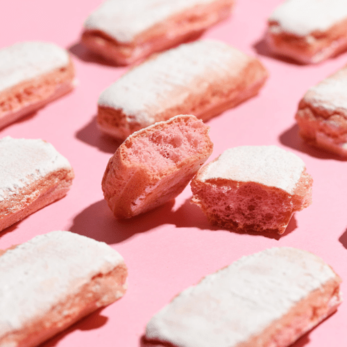 Pink Biscuits of Reims