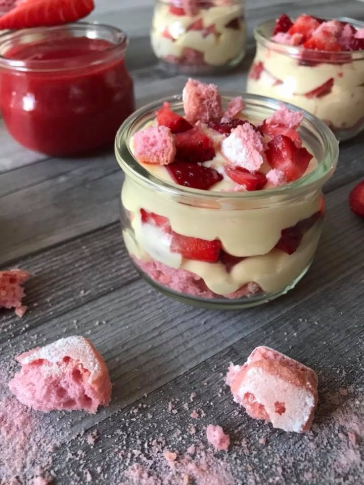 Tiramisu aux fraises et Biscuits Roses de Reims – Biscuits Fossier