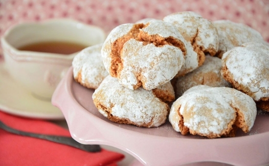 Biscuits à la poudre de macarons amande Fossier