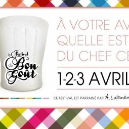 Festival du Bon et du Goût - 1,2, et 3 Avril 2016 - La Maison Fossier partenaire